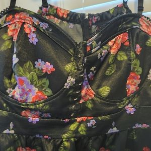 Floral Cotail Dress